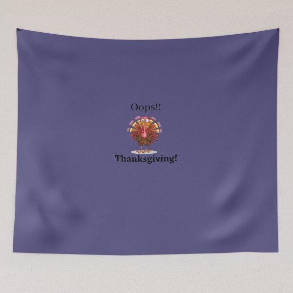 Item preview, OOPS!!THANKSGIVING,Scary Turkey,Funny Shirt, designed and sold by THESRICHA65.
