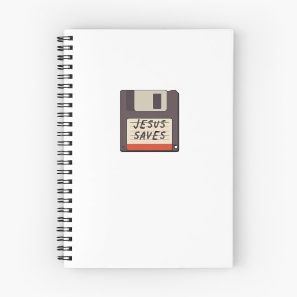 Item preview, Jesus Saves Floppy Disk USB Christian designed and sold by thefrshmachine.