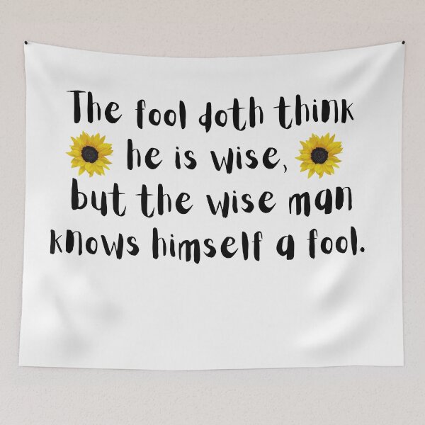 Item preview, Wise Fools from Shakespeare designed and sold by bardnbangtan.