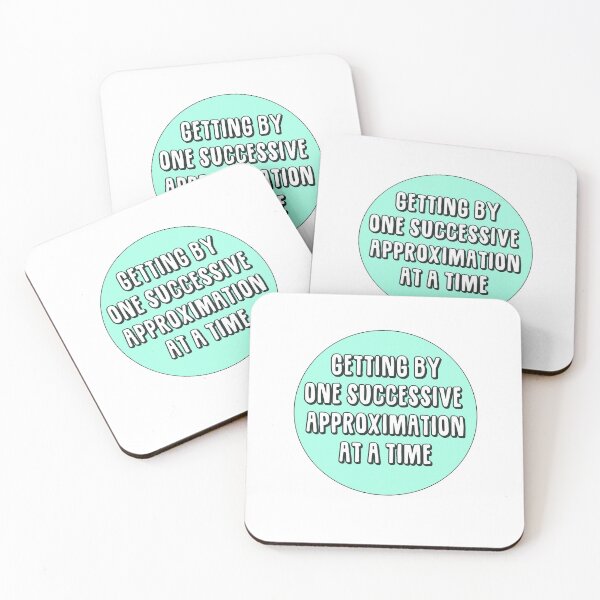 Item preview, Copy of Copy of Getting by one successive approximation after another mint  designed and sold by bcbayay designs.
