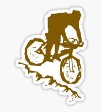 Bike Cycling Bicycle Abstract Sticker