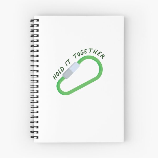 Item preview, Hold It Together Carabiner Climber Hiker designed and sold by thefrshmachine.