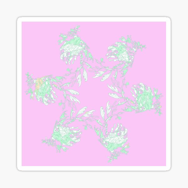 Item preview, Blush Leafy Sea Dragon designed and sold by TripodDogShop.