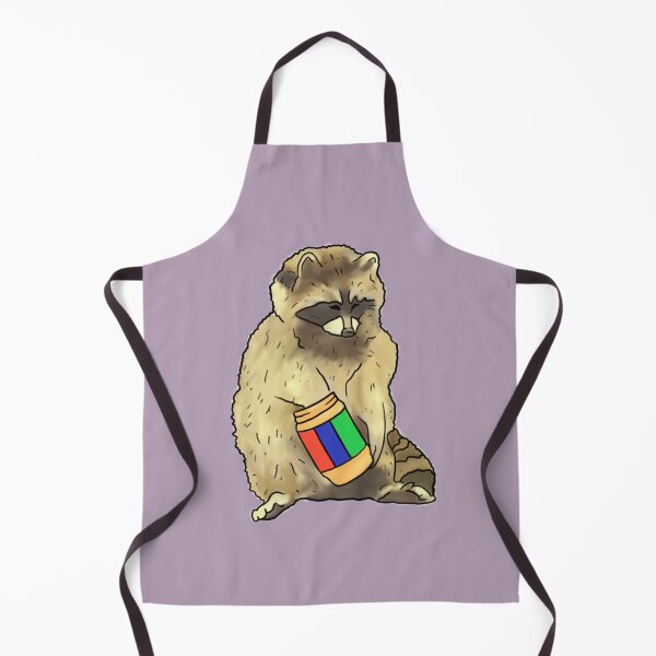 Item preview, raccoon stress eating designed and sold by Quinn47.