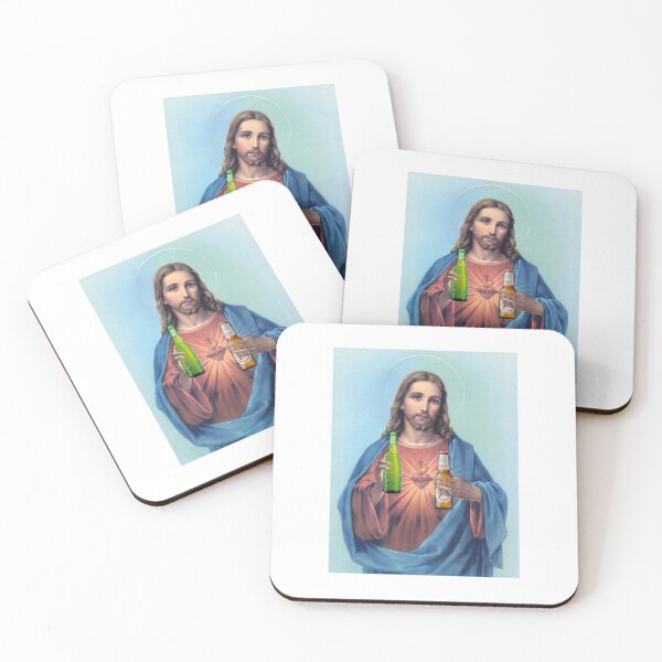 Item preview, Jesus with beers - Victoria & Alhambra 1925 designed and sold by ohrealitysucks.