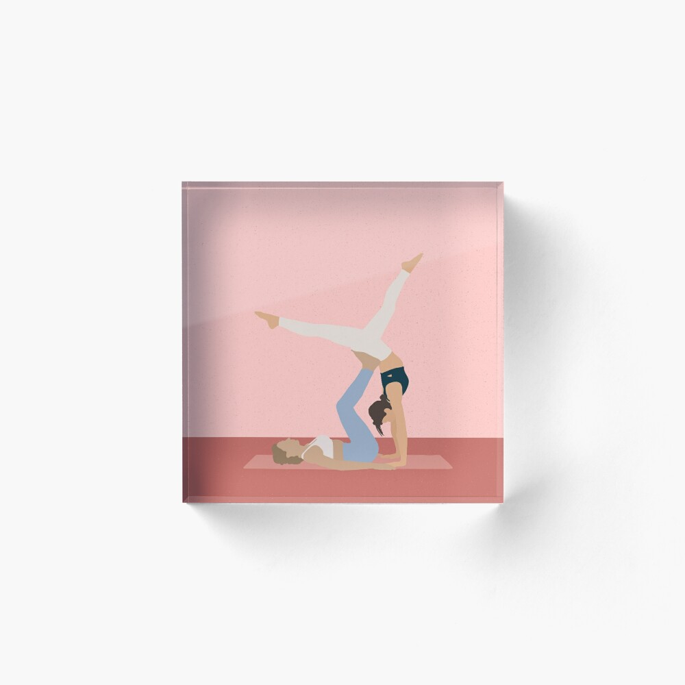 yoga pose | Art Board Print