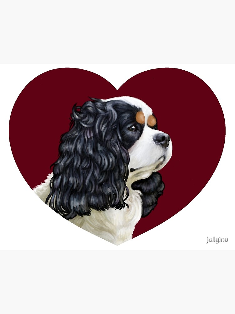 Cavalier King Charles Hearts Sweatshirt - Tri Cavalier King Charles Hearts Sweatshirt - Tri