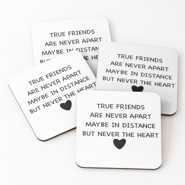 Item preview, TRUE FRIENDS ARE NEVER APART MAYBE IN DISTANCE BUT NEVER THE HEART designed and sold by Kate15080.