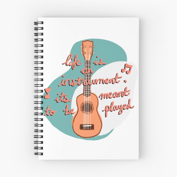 Item preview, ukulele(green / orange) - Life is an instrument, it's meant to be played! designed and sold by citrusapple.