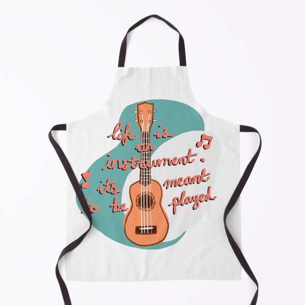 Item preview, ukulele(green / orange) - Life is an instrument, it's meant to be played! designed and sold by citrusapple.