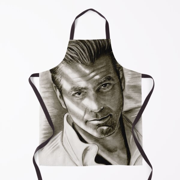 Item preview, G. Clooney in black and white designed and sold by GittaG74.