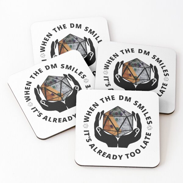 Item preview, When The DM Smiles It's Already Too Late D&D designed and sold by molamode.