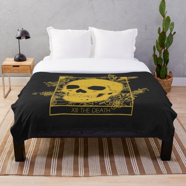 Item preview, Gold The Devil Skull designed and sold by ThinkViolet.
