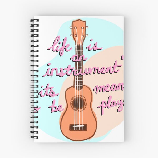 Item preview, Ukulele (baby blue / cotton candy pink) - Life is an instrument, it's meant to be played! designed and sold by citrusapple.