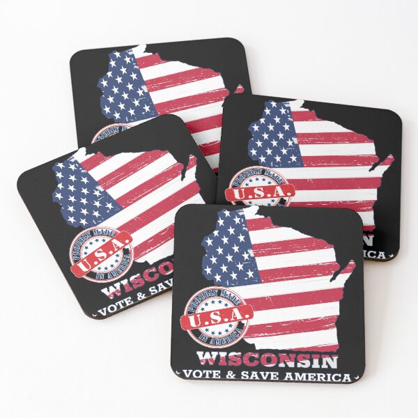 Item preview, Be A Voter Save America - Wisconsin designed and sold by Coder-T.