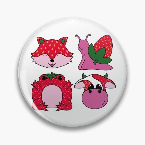 Item preview, Look at you strawberry cow~ pack 1 designed and sold by karlschmarl.