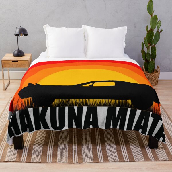 Hakuna Miata Throw Blanket