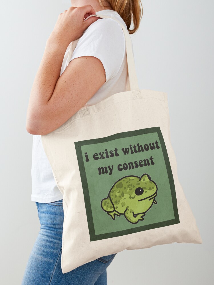 Frog Tote Bag, My Toad Bag