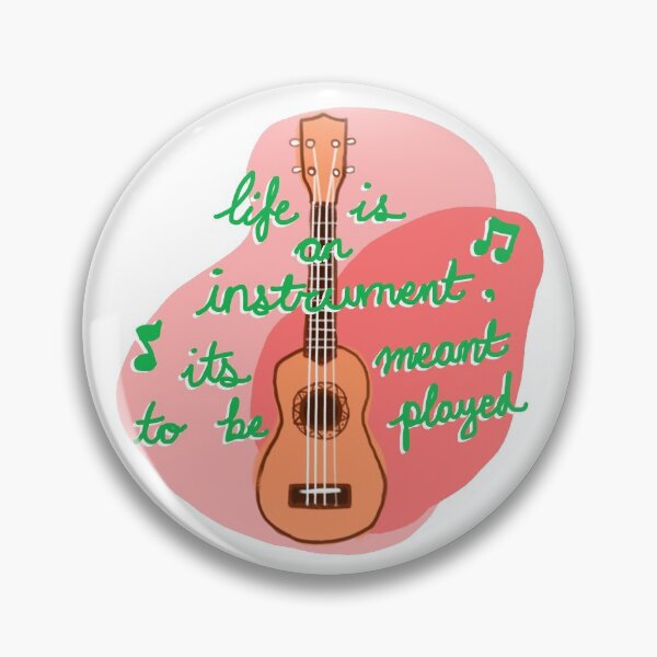 Item preview, Ukulele(magenta / pink / lime green) - Life is an instrument, it's meant to be played! designed and sold by citrusapple.