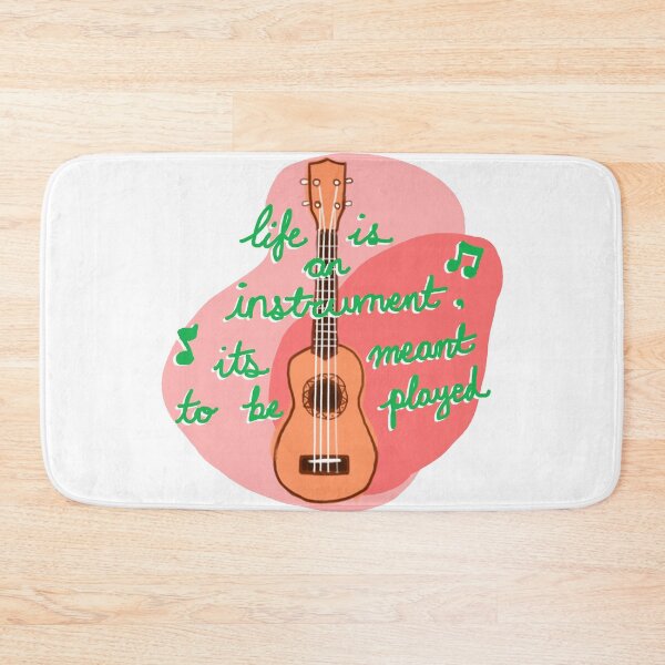 Item preview, Ukulele(magenta / pink / lime green) - Life is an instrument, it's meant to be played! designed and sold by citrusapple.