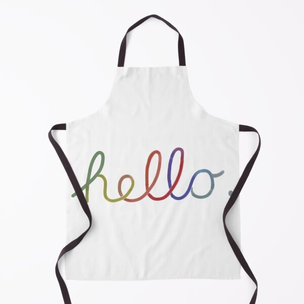 Item preview, Rainbow Hello Handwritten designed and sold by Puffoo.