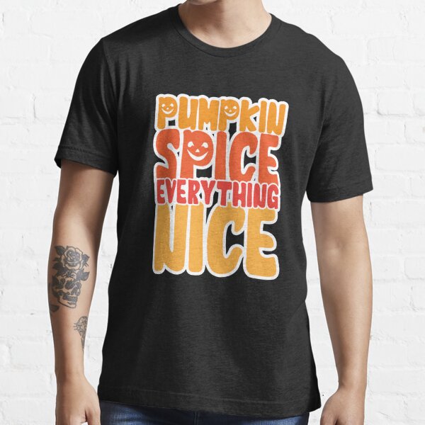 Fall Essentials Humor Tee: Scary Movies & Pumpkin Spice