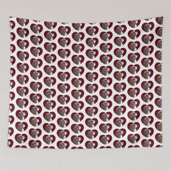 Item preview, Cavalier King Charles Spaniel - Blenheim in a Heart designed and sold by jollyinu.