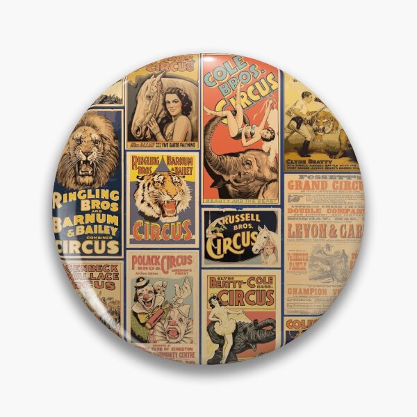 Item preview, Vintage Circus Montage designed and sold by DaveSavageArt.