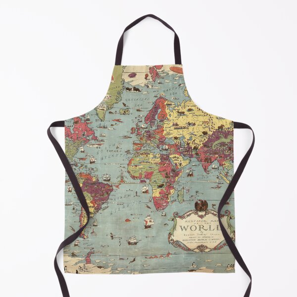 Item preview, 1931 Vintage Map of the World designed and sold by Gin  Neko.