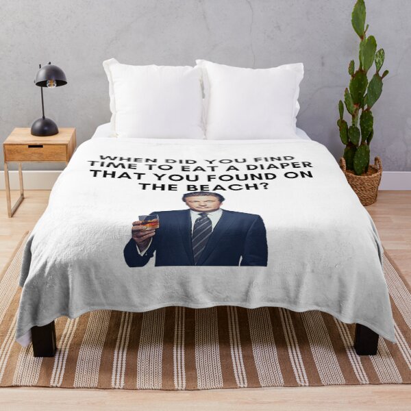 Item preview, 30 Rock - Jack Donaghy - When did you find time to eat a diaper that you found on the beach? designed and sold by LeoSpaceman.