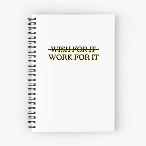 Item preview, Work For It Don't Wish Motivational designed and sold by thefrshmachine.