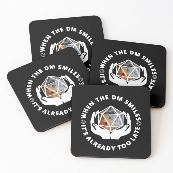 Item preview, When The DM Smiles It's Already Too Late D&D designed and sold by molamode.