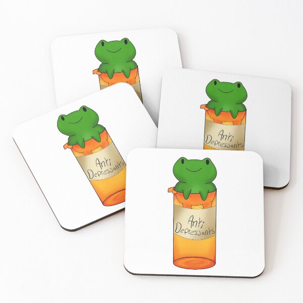 Item preview, Frog Antidepressants designed and sold by -abigaeljean-.