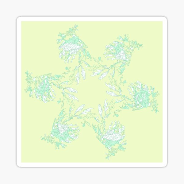 Item preview, Lemongrass Leafy Sea Dragon designed and sold by TripodDogShop.