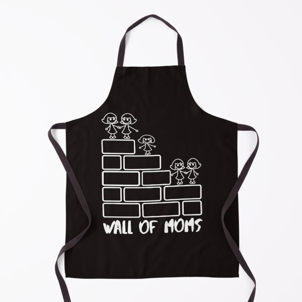 Item preview, Wall of moms peaceful protest black lives matter gift designed and sold by CareShare Design.