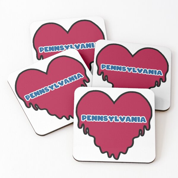 Item preview, Pennsylvania Dripping Heart designed and sold by NicholasForbes.