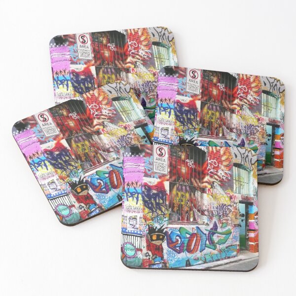 Item preview, Melbourne Graffiti, Rutledge Lane designed and sold by Roz McQuillan Fine Art & Photography.