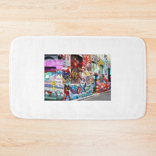 Item preview, Melbourne Graffiti, Rutledge Lane designed and sold by Roz McQuillan Fine Art & Photography.
