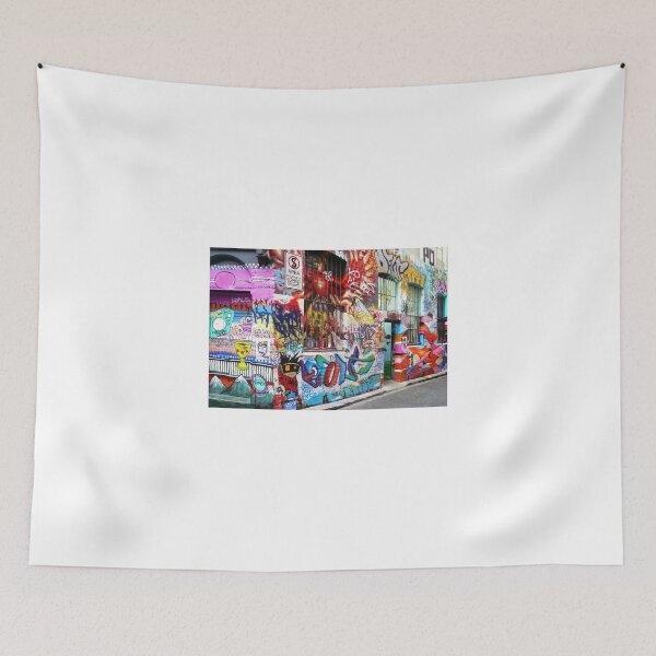 Item preview, Melbourne Graffiti, Rutledge Lane designed and sold by Roz McQuillan Fine Art & Photography.