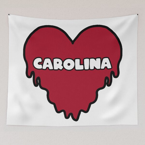Item preview, Carolina Dripping Heart designed and sold by NicholasForbes.