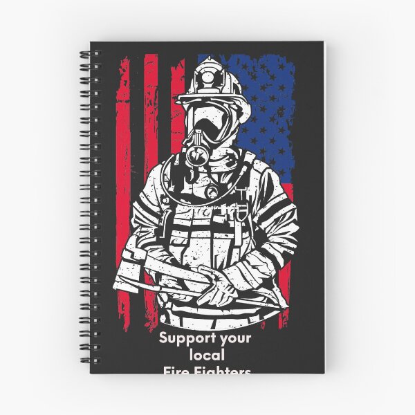 Item preview, Support your Local Fire Fighters! USA designed and sold by Robbie5567.