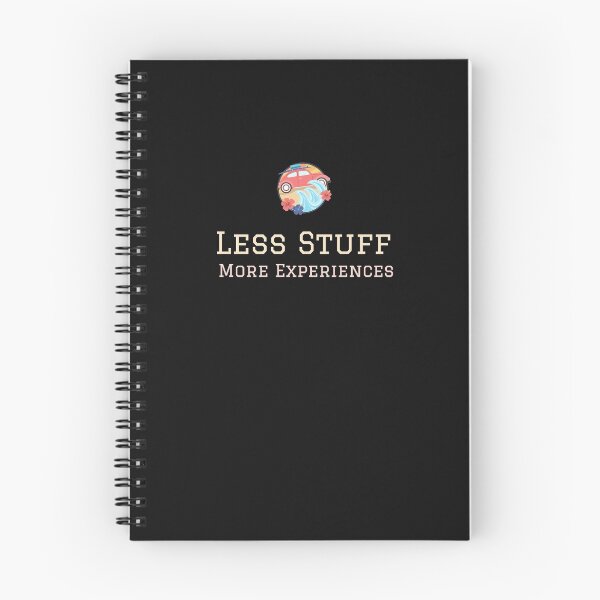 Item preview, Less Stuff, More Experiences Minimalism Essentialism Decluttering Inspired designed and sold by Elena's Shop.
