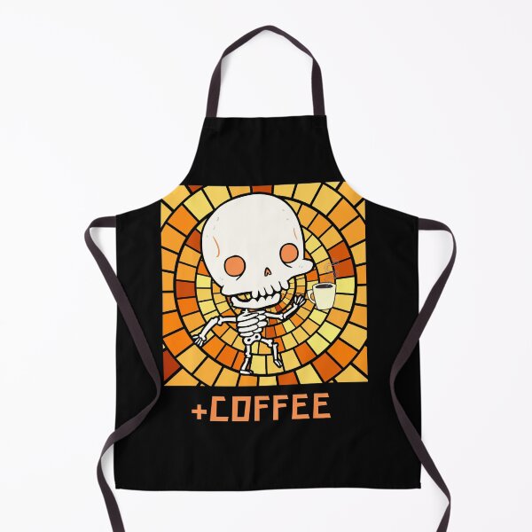 Item preview, Skeleton drinking coffee designed and sold by Mya4You.