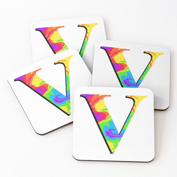 Item preview, Tie-Dye Letter V designed and sold by Jada Fontanez.