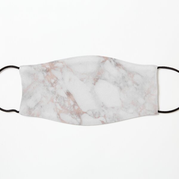 Luxury Rose-gold faux marble Kids Mask