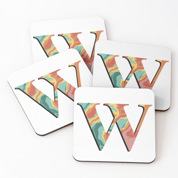 Item preview, Tie-Dye Letter W designed and sold by Jada Fontanez.