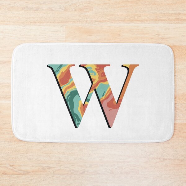 Item preview, Tie-Dye Letter W designed and sold by Jada Fontanez.
