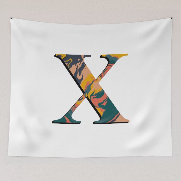 Item preview, Tie-Dye Letter X designed and sold by Jada Fontanez.