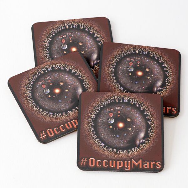 Item preview, Occupy Mars Planet B and the Universe designed and sold by Pablo Carlos Budassi.