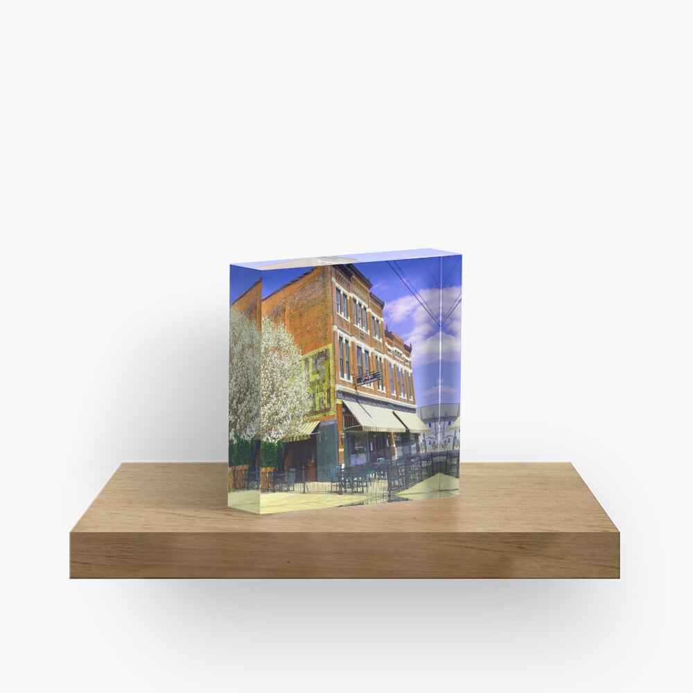 Smitty's Italian Steakhouse-Franklin Street-Evansville IN Acrylic Block